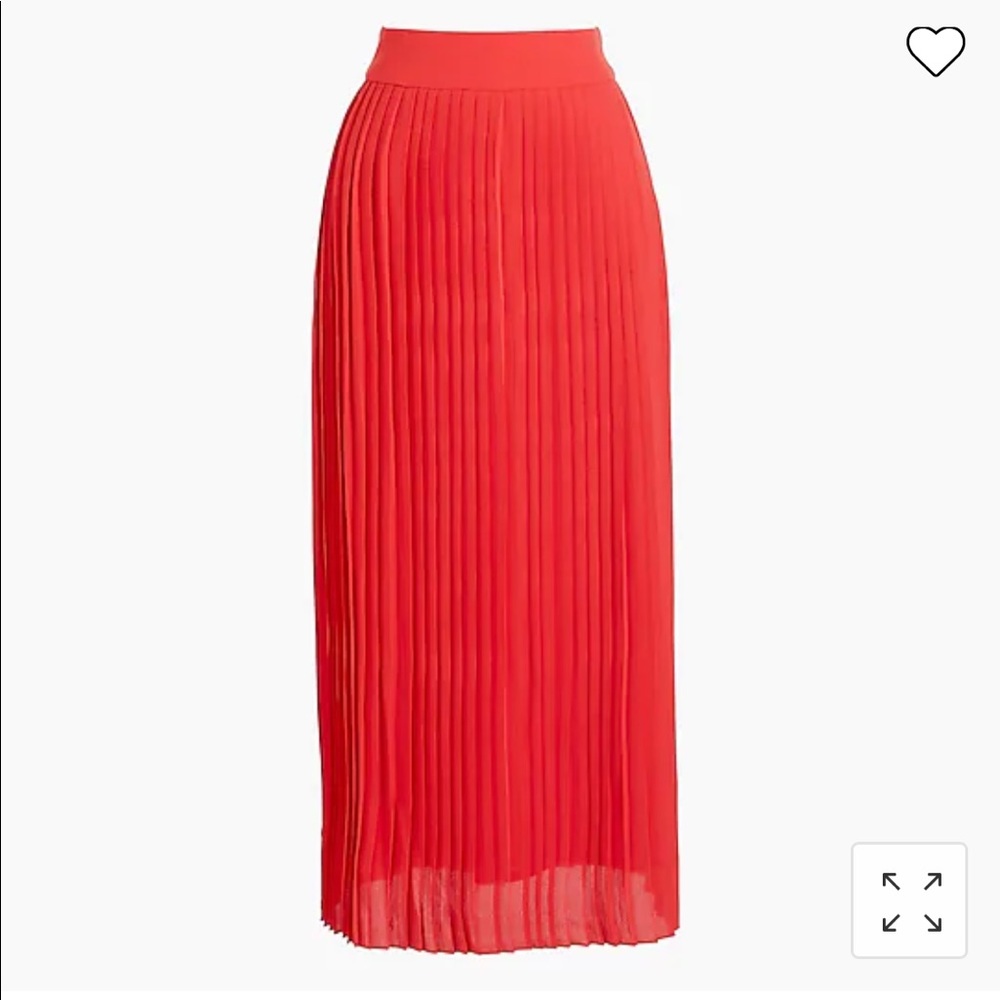 Black J Crew midi skirt